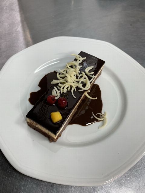 Plat: Lingot de tres xocolates